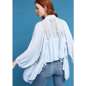 Anthropologie romantic kimono by Eleveneses